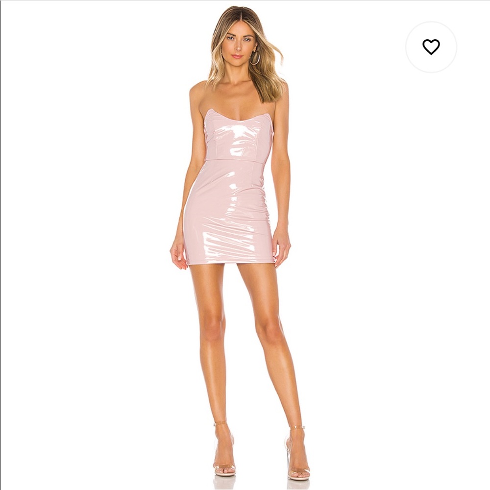 Revolve superdown Zarah Mini Dress in Blush NWT